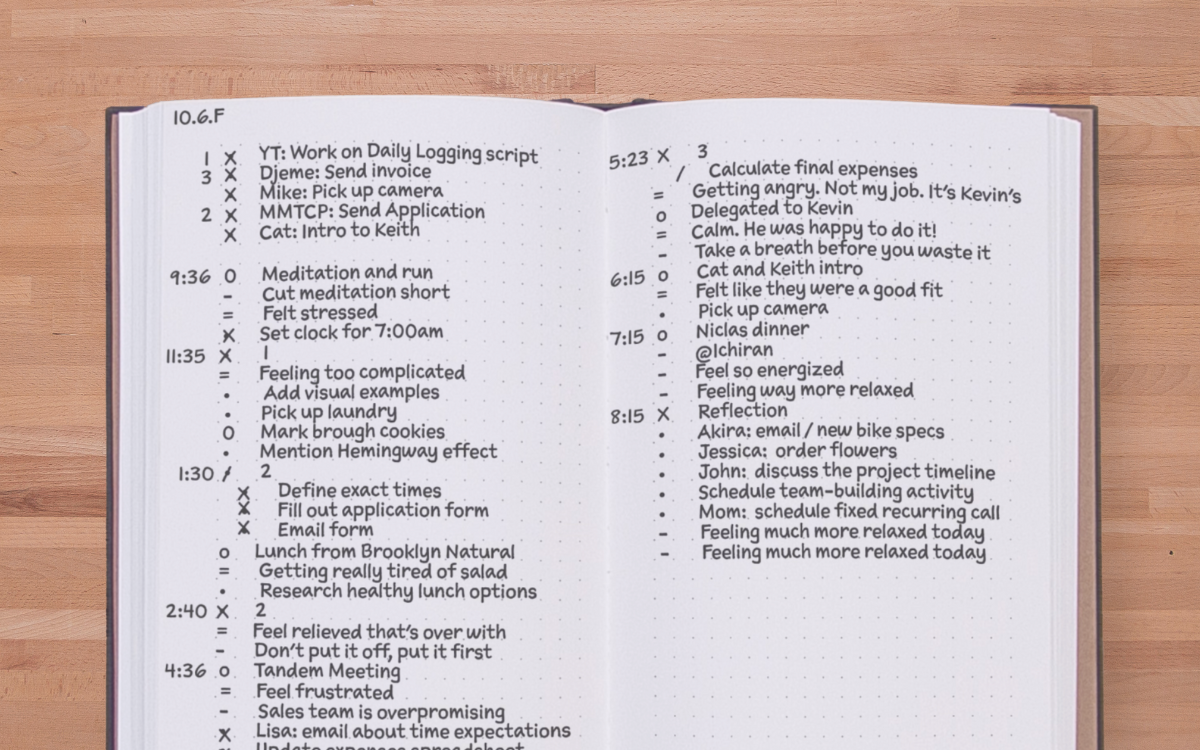 Improve Your Focus and Concentrate Better With This Bullet Journaling Technique