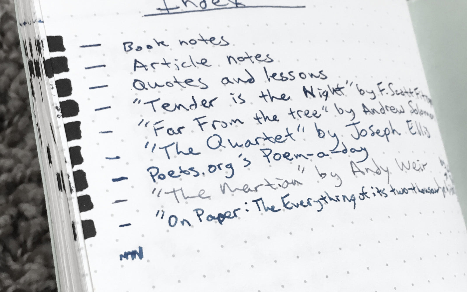 The Commonplace Book as a Thinker’s Journal