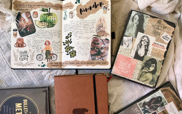 Organizing my Bullet Journal supplies, Blog