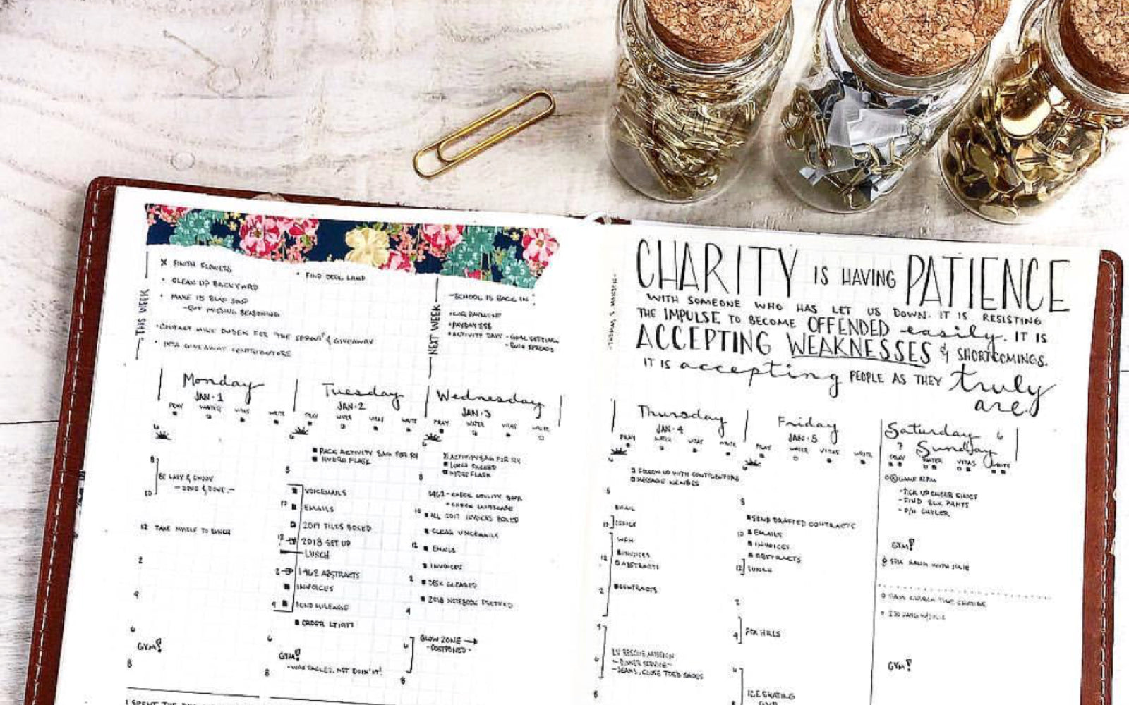 BuJo Show and Tell With @written.intentions