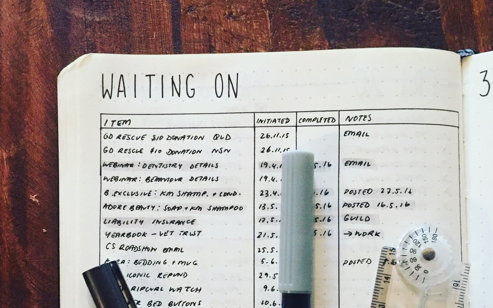 BuJo Show and Tell With @bujo.auslife