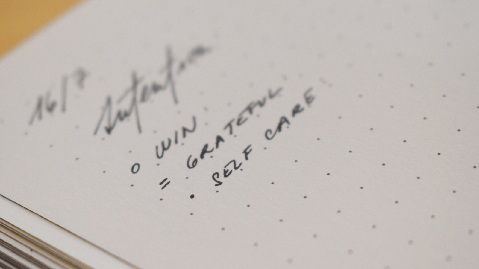 The Daily Dashboard: A tool for mindfulness