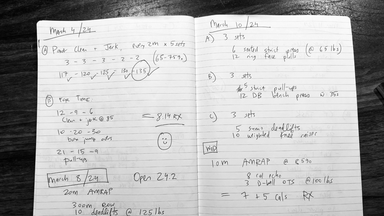 The Paper Workout Journal