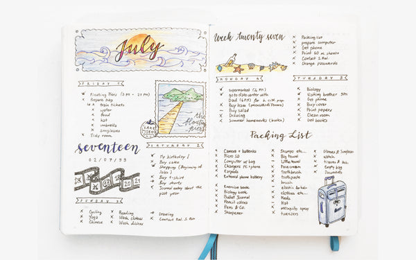 BuJo Show and Tell With @bluelahe - Bullet Journal