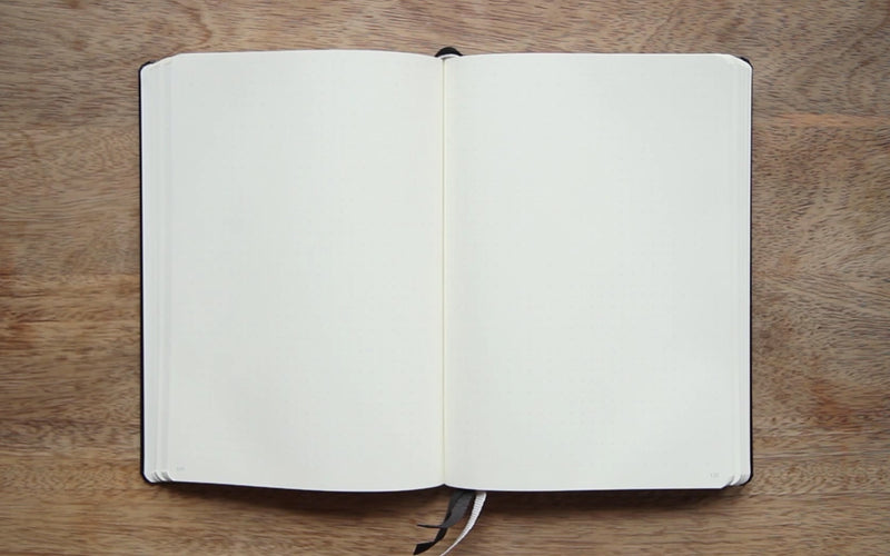 How to Break in a Notebook - Bullet Journal