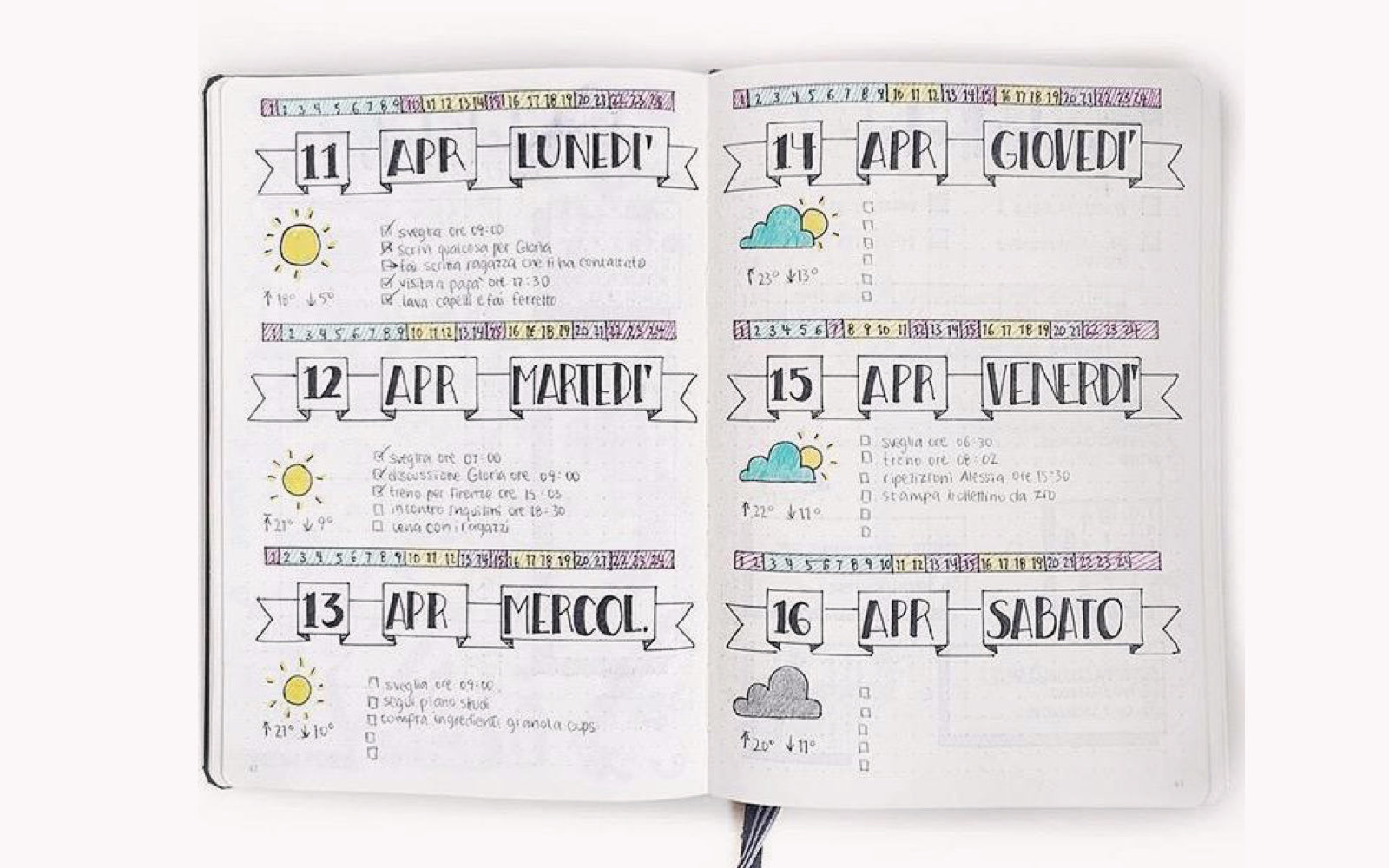 BuJo Show and Tell With @my_journaling_corner