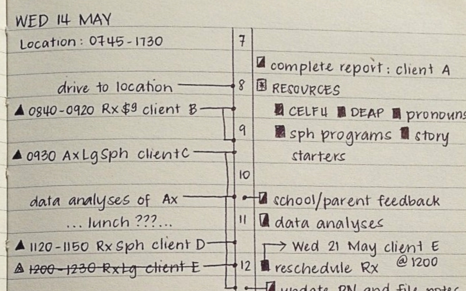 Time Ladder - Bullet Journal