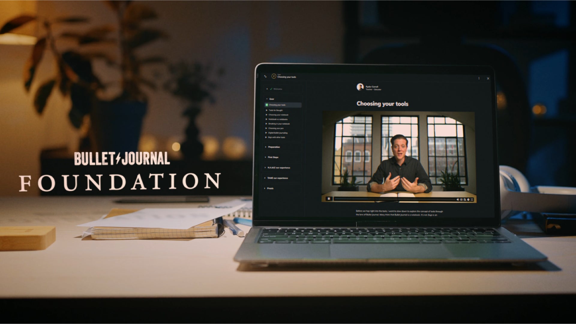 Bullet Journal Foundation Plan