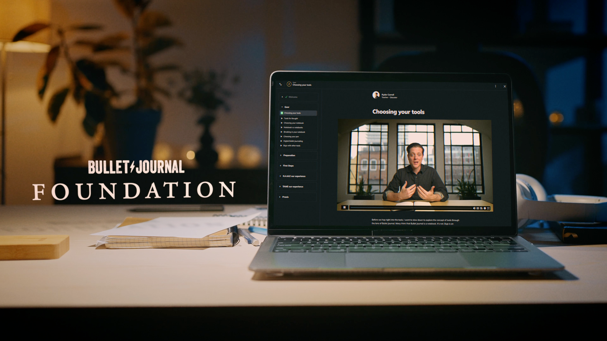 Bullet Journal Foundation Plan