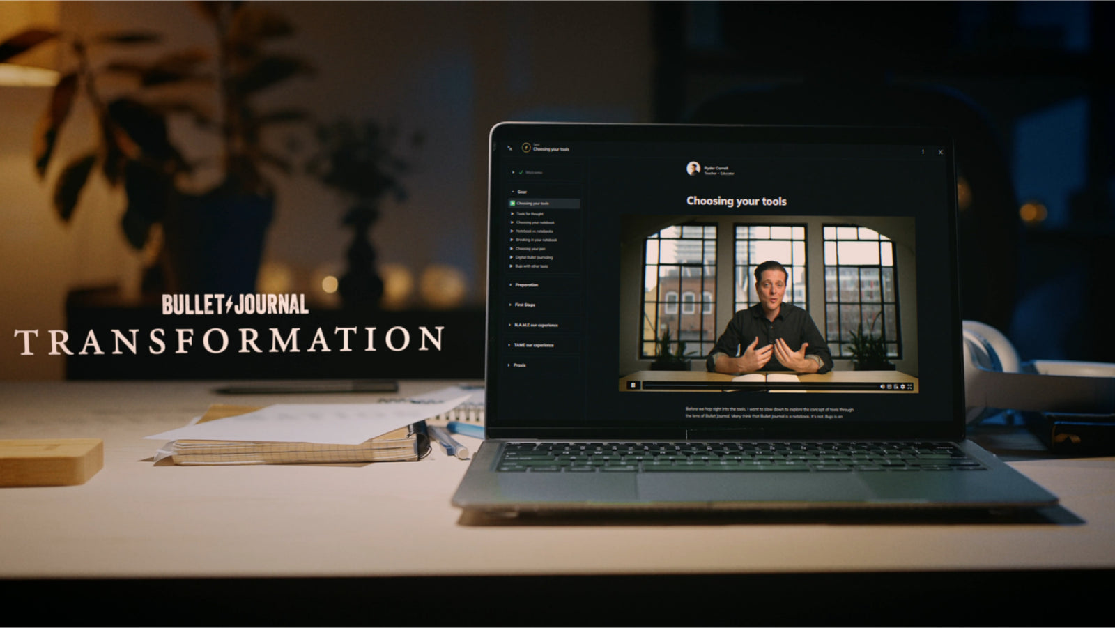 Bullet Journal Transformation Plan